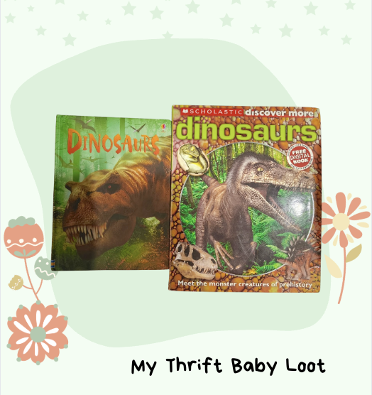 Like New Dinosaur books for kids
